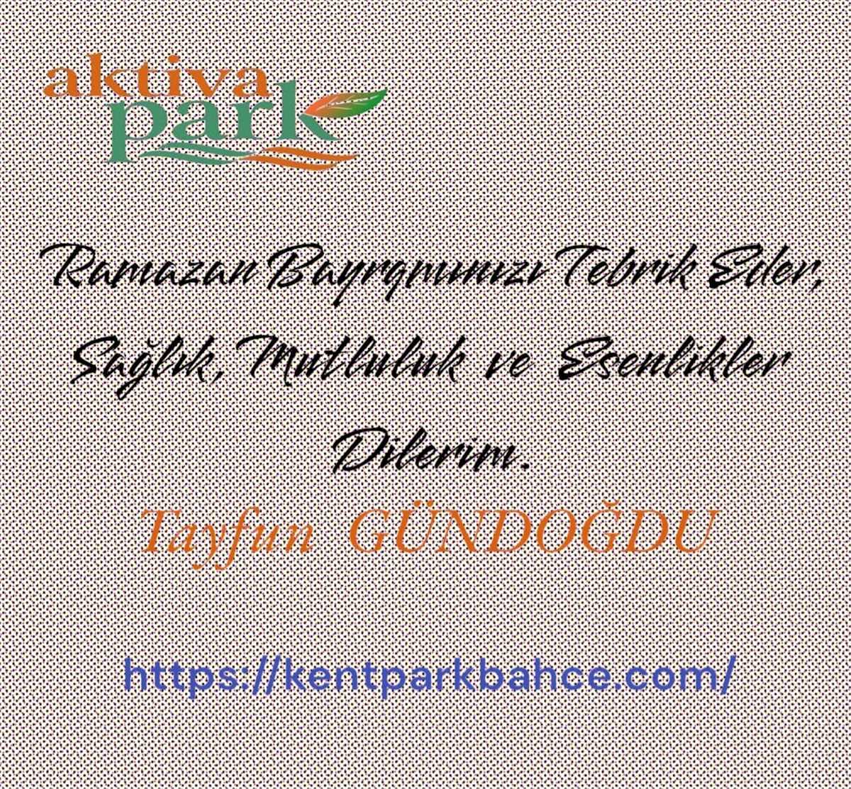 Aktiva Kent Mobilyaları İle Bahçenizde Ve Parkınızda Huzurlu Bir Bayram Geçirmenizi Dileriz