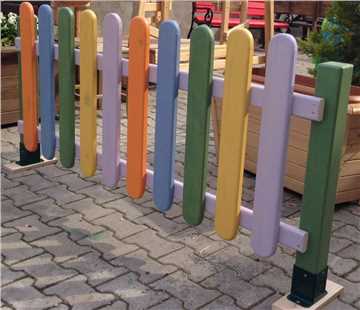 Aktiva Park Kent Mobilyaları Ahşap Çit AKÇ-04