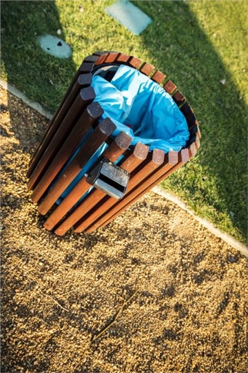 Aktiva Park Kent Mobilyaları Metal Çöp Kovası -002, Modelleri