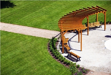 Aktiva Park Kent Mobilyaları Ahşap Pergole-01, Modelleri