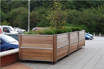 Aktiva Park Kent Mobilyaları Ahşap Saksı, AKS-04